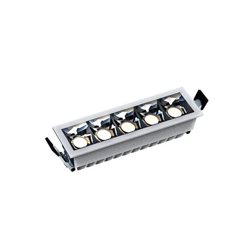 Check Grid Model L Flush Mount 47x45x147 Mm, 12 W, 45°, White Color