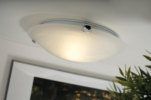 Check Nordlux PETRI ceiling lamps E27 60W Glass White