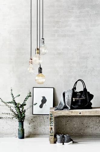 Check AVRA Pendant Lamp Nordlux E27 60W Metal Chrome