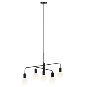 GLOOM pendant lamp Nordlux E27 40W Metal Black small 1