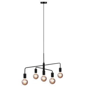 GLOOM pendant lamp Nordlux E27 40W Metal Black small 2