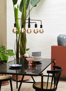 GLOOM pendant lamp Nordlux E27 40W Metal Black small 4