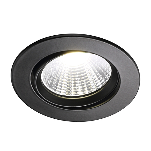 Check FREMONT Nordlux LED Flush Mount Metal Black