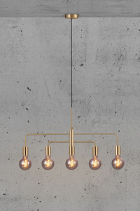 GLOOM pendant lamp Nordlux E27 40W Metal Brass small 0