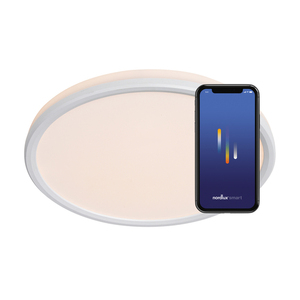 Liva Smart Colour LED Flush Ceiling Light White Nordlux small 3