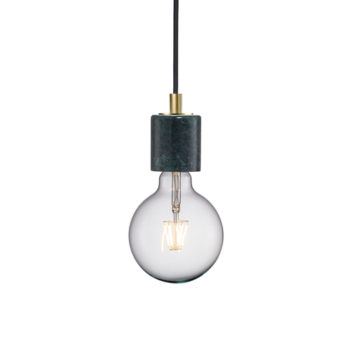 Check Nordlux E27 60W Marble Green SIV Pendant Lamp