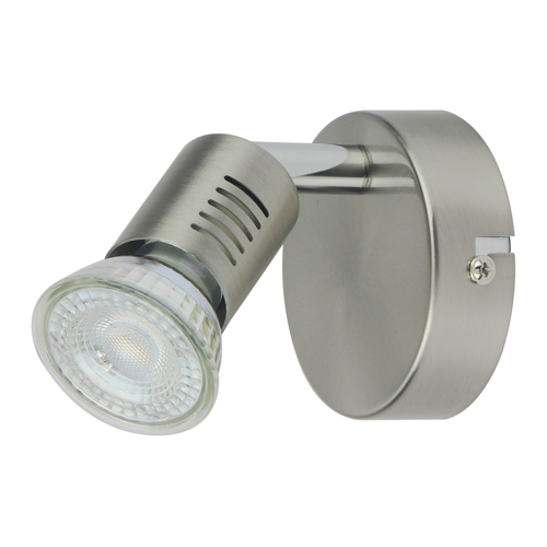 Check CANIS Nordlux GU10 50W Metal Brushed Nickel Concealed Luminary