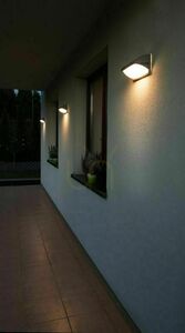 Outdoor Wall Lamp SU-MA Nelly Silver Cast Aluminum TO2008AL small 3