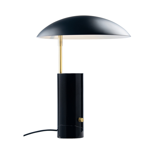 Check MADEM DFTP GU10 15W Marble Black table lamp