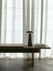 Design For The People Arcello portable LED table lamp anthracite small 0