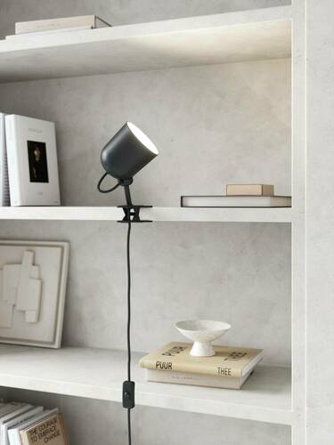 Check ANGLE DFTP GU10 15W Metal Table Lamp Black