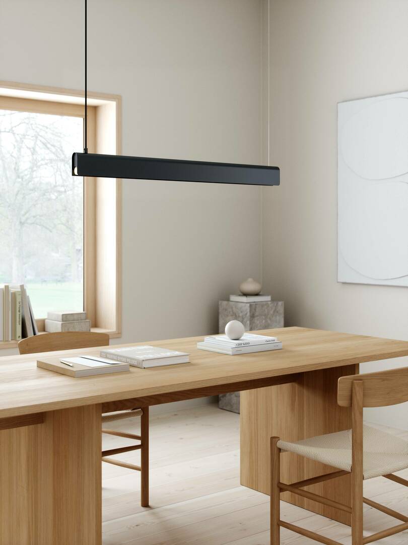BEAU DFTP S14S 15W Metal Pendant Lamp Black
