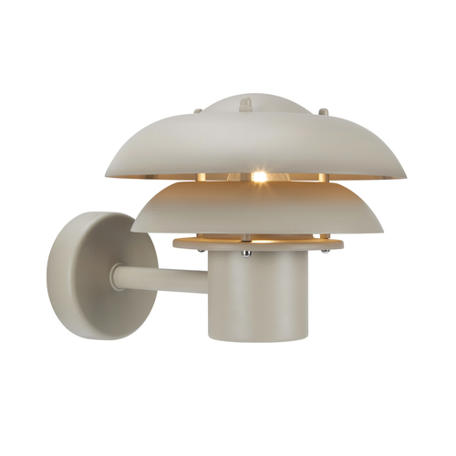 Check KURNOS Nordlux E14 12W Metal Beige Wall Lamp