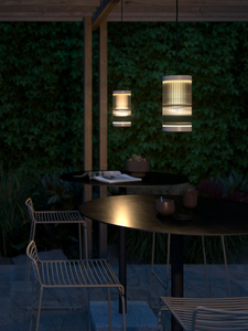 COUPAR pendant lamp Nordlux E27 25W Plastic Beige small 0
