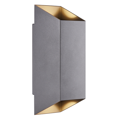 Check Nordlux Nico Square 22 Anthracite Outdoor Wall Light 2xGU10 35 W 2218221050
