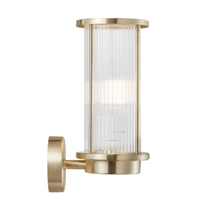 LINTON Nordlux E27 15W Brass Wall Lamp small 3