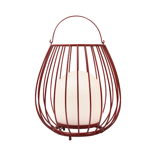 Check Jim Nordlux LED Metal Battery Lamp Red