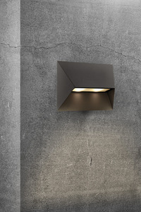Outdoor Wall Lamp Nordlux Pontio Black Aluminum GU10 2x25W small 3