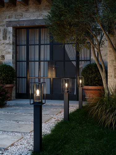 Check Nordlux GRIFFIN garden lamp E27 15W Metal Tinted