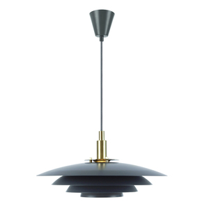 BRETAGNE pendant lamp Nordlux G9 25W Metal Grey small 0