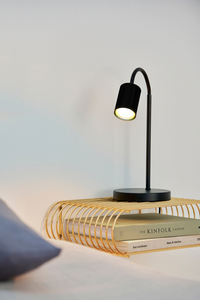 EXPLORE table lamp GU10 7W black 360° turning head flexible arm 37 cm 2213505003 Nordlux small 0