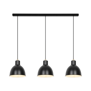 Nordlux POP pendant lamp E27 3X40W Metal Black matte small 1