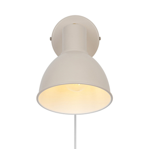 Nordlux POP Wall Lamp E27 18W Metal Beige. small 2