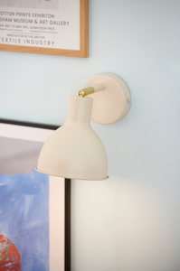 Nordlux POP Wall Lamp E27 18W Metal Beige. small 0
