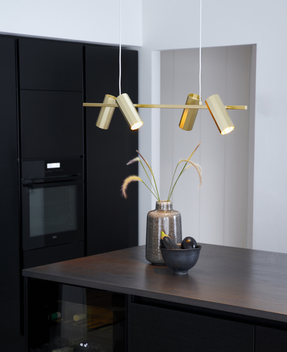Check ALANIS pendant lamp Nordlux GU10 15W Metal Brass