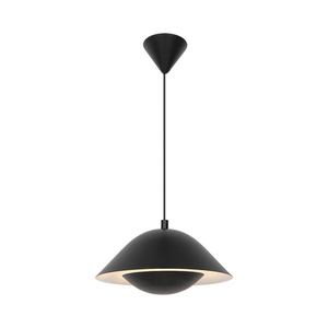 FREYA Nordlux E27 40W Metal Pendant Lamp Black small 1