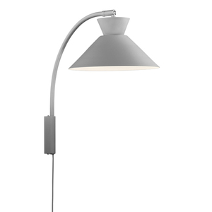 Nordlux DIAL wall lamp E27 40W Metal Grey small 1