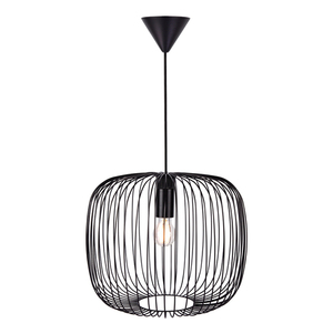 BERONI Nordlux E27 60W Metal Pendant Lamp Black small 2