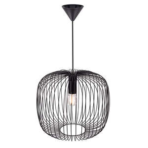 BERONI Nordlux E27 60W Metal Pendant Lamp Black small 3
