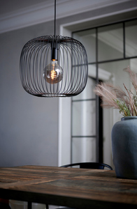BERONI Nordlux E27 60W Metal Pendant Lamp Black small 0