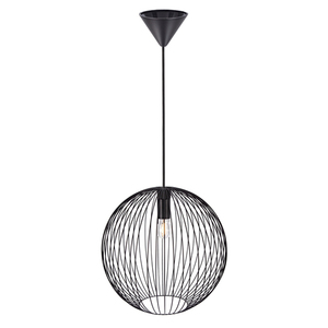 BERONI Nordlux E27 60W Metal Pendant Lamp Black small 3