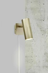 ALANIS wall lamp Nordlux GU10 15W Metal Brass small 0