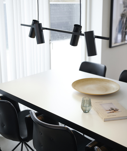Check ALANIS pendant lamp Nordlux GU10 15W Metal Black