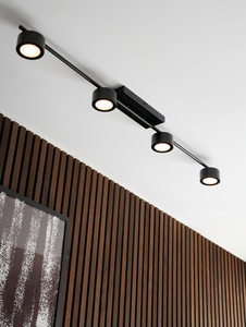 CLYDE Nordlux LED Metal Ceiling Lamp Black small 0