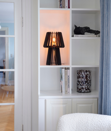 Check GROA table lamp Nordlux E27 40W Tree Black