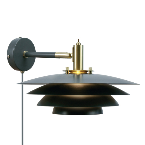 Check BRETAGNE wall lamp Nordlux G9 25W Metal Grey