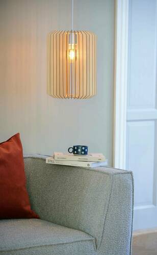 Check ASTI Pendant Lamp Nordlux E27 40W Wood Natural