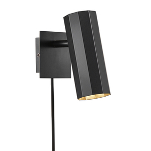ALANIS wall lamp Nordlux GU10 15W Metal Black small 2