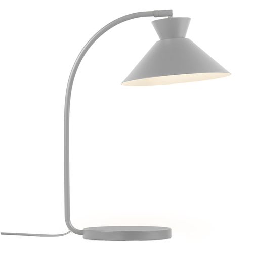 Check DIAL table lamp Nordlux E27 40W Metal Grey