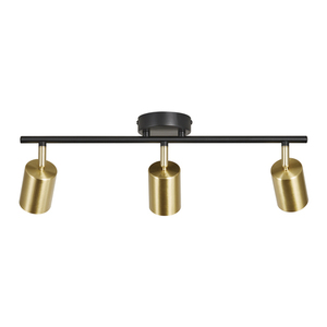 EXPLORE Nordlux GU10 3x7W Metal Brass ceiling lamp small 1