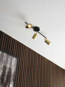EXPLORE Nordlux GU10 3x7W Metal Brass ceiling lamp small 0