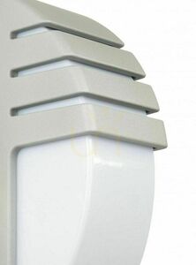 Outdoor Wall Lamp SU-MA Silver Cast Aluminum E27 1836 AL small 1