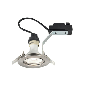 Nordlux Canis 49370155 set of 3 recessed downlights, GU10 LED 4000K, brushed nickel small 0