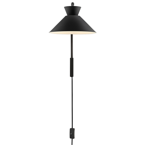 Check Nordlux DIAL wall lamp E27 40W Metal Black
