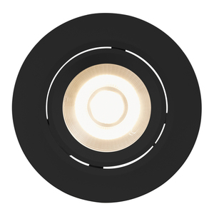 ROAR Nordlux LED flush-mounted luminaire Plastic Black small 1
