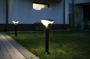 Outdoor Post Light SU-MA TEO 1 Black Anthracite 169 cm E27 60W small 2